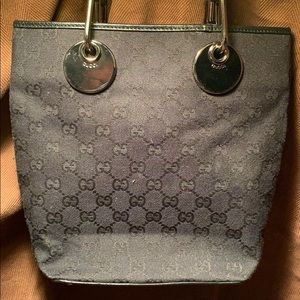 Gucci Eclipse Iconic G pattern textile/leather bag